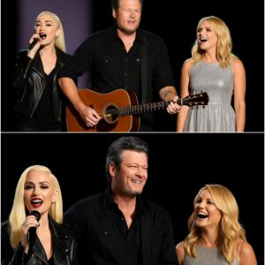 Blake Shelton Stuns Country Music World — Gwen Stefani and Miranda Lambert Join Him Onstage for a Duet No One Saw Coming…