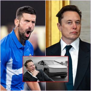 30 MINUTES AGO: Elon Musk Offered Tennis Legend Novak Djokovic $77 Million to Promote His Tesla Cybertruck, but the Iconic Champion’s Response Stunned the Entire Sports World