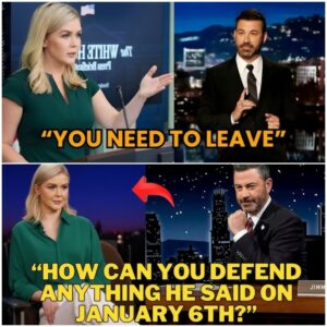 VIDEO: Karoline Leavitt Kicked Off Jimmy Kimmel's Show After Fiery Confrontation! - LU