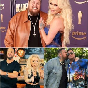 Jelly Roll’s wife, Bunnie Xo, had jaws dropping when she revealed a sizzling secret that instantly set the crowd abuzz, Then Steals Show with Luke Bryan...