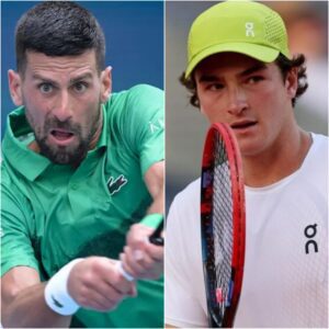 “NOVAK DJOKOVIC IS NOT THE BEST” Joao Fonseca makes a shocking statement that shakes the tennis world about the two legends Djokovic and Federer, generating a wave of controversy among fans of both...
