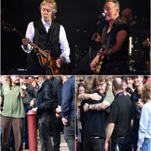 UNBELIEVABLE ROCK 'N' ROLL MOMENT: What Bruce Springsteen Whispered to Paul McCartney Before Their Surprise “Twist and Shout” in Liverpool Left Fans in Tears