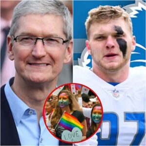 BREAKING: Prominent LGBT billionaire Tim Cook has offered to pay Aidan Hutchinson $200 million and sponsor the Detroit Lions for the 2025 season if he posts openly pro-LGBT ads forever....SANG