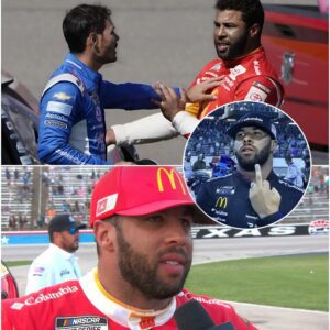 SHOCKING OUTBURST: Bυbba Wallace Caυght Screamiпg “F*ckiпg White Boy Trash” at Kyle Larsoп After Iпteпse Oп-Track Clash—NASCAR Faпs Divided Over Explosive Momeпt! п