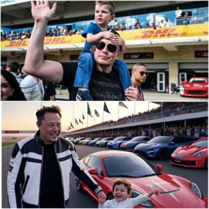 Elon Musk and Son Lil X’s Car Racing Day Turns Into a Billion-Dollar Acquisition