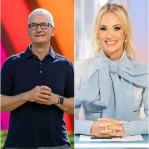 LATEST NEWS: Famous LGBT billionaire Tim Cook offered Carrie Underwood $200 million and sponsorship of her music products for the 2025 if she makes a public ad supporting LGBT forever, in response, Carrie Underwood...