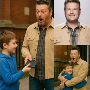 "This Changed Everything" – Boy Returns Blake Shelton’s Wallet With a Hidden Note That Leaves Him SOBBING!