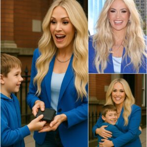"This Changed Everything" – Boy Returns Carrie Underwood’s Wallet with a Hidden Note That Left Her in Tears!