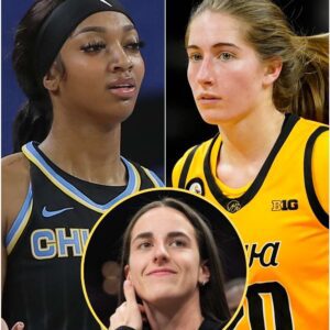 BREAKING NEWS: Kate Martin caused a stir on social media when she demanded that the WNBA organizing committee check the VAR and ban Angel Reese from playing for her unsportsmanlike act of punching Caitlin Clark in the head... - sang