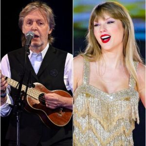 “Enough Is Enough.” That’s all Paul McCartney said before the lights dimmed — and the world changed. The crowd stood frozen… then Taylor Swift appeared without warning. Side by side, they launched into a brand-new, defiant anthem — raw, furious, and impossible to ignore. As the final chord rang out, five chilling words lit up the screen: “You know what this is about.” Fans screamed... Cameras flew... STUNNED. Now, with the Musicians Union stepping in and whispers of a secret EP, one thing is clear: McCartney and Swift didn’t just drop a song — they lit a fuse.