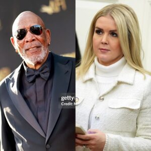 EXPLOSIVE TV MOMENT: Morgan Freeman SHUTS DOWN Karoline Leavitt on LIVE TV—His RESPONSE to Racial Inequality Left Her SPEECHLESS!