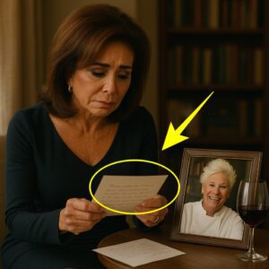 “She Never Sent It…” — Jeanine Pirro’s Unopened Letter to Her Late Best Friend Anne Burrell Leaves Fans in Tears After Shocking Revelation