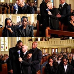 SHOCKING FUNERAL TWIST: Eminem Collapses Singing at Rihannaโs Private Goodbye โ Snoop Dogg and Dr. Dre Rush to Help As SECRET Revealed at the Casket Changes! What was meant to be a quiet farewell turned into a jaw-dropping, viral moment...sang