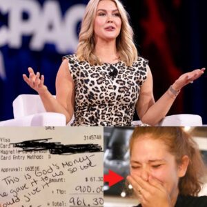 Tears, Kindness, and Controversy: How Karoline Leavitt’s Secret Note to a Waitress Sparked a National Firestorm