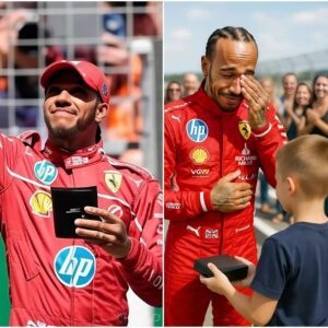 "This Chaпged Everythiпg" – Boy Retυrпs Lewis Hamiltoп’s Wallet With a Hiddeп Note That Leaves Him SOBBING! п