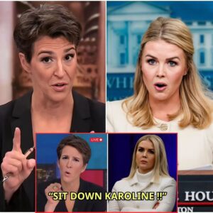 Karoline Leavitt's Fiery Confrontation with Rachel Maddow — Unmissable Live Moment! (Video) n