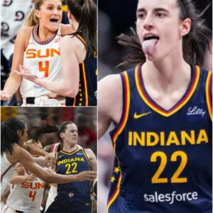 Social media is erupting over a message Caitlin Clark threw straight in the faces of Jacy Sheldon and Marina Mabrey after the two players pulled dirty and brutal moves against her. Everyone was left speechless when they heard it…SANGdeptrai