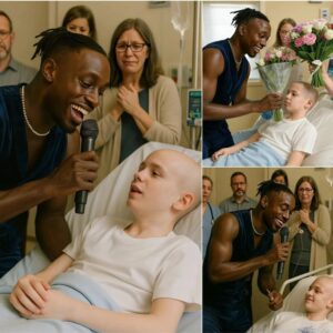 GOOD NEWS: Boy Battling Brain Tumor Only Wished for a Call—Jamal Roberts Flew Straight to His Hospital Bed Instead…