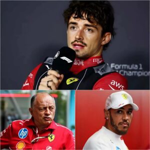 Charles Leclerc REVEALS THE TENSIONS IN THE HAMILTON-FERRARI MEETING: THE LEGEND'S DEPARTURE SHAKES F1, NEW CHALLENGES ARISE, AND VASSEUR MAKES A SHOCK DECISION п