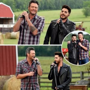 SHOCKING DUET: Blake Shelton and Adam Lambert Sing “Drink You Away” on Blake’s Farm — Even Justin Timberlake Wouldn’t Believe It…