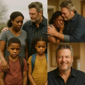 Blake Shelton noticed a single mom walking her kids to school — and what he did next changed everything.