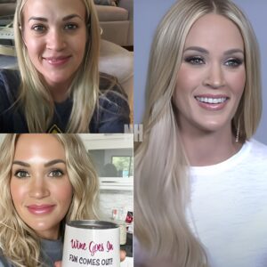 “Is She Hiding Something?” — Carrie Underwood’s Viral Photo Collage Sparks Internet Drama Over ‘Two Faces’ of Fame
