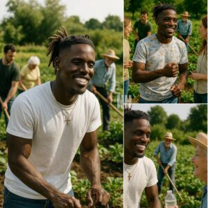 “He Didn’t Just Bring Tools—He Brought Hope”: Jamal Roberts Joins Local Farmers to Uplift a Forgotten Community nh