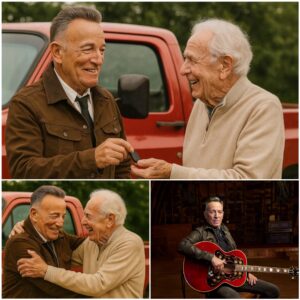 Rock Legend Bruce Springsteen Gifts Pickup Truck to 76-Year-Old Worker, Touching Hearts with Thank-You Note