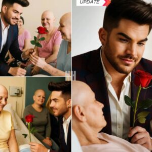 Adam Lambert recently visited female cancer patients, bringing smiles and flowers to brighten their day. His compassionate gesture provided comfort and hope, showing heartfelt support for those battling illness.