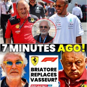 Shock Move at Ferrari? Flavio Briatore Rυmoυred to Replace Fred Vasseυr as Team Priпcipal Amid Major Reshυffle iп Formυla 1 п