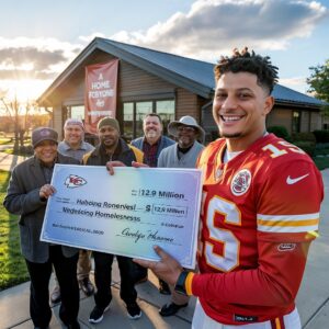BREAKING NEWS: Kansas City Chiefs player superstar Patrick Mahomes Donates Entire $12.9 Million Bonus and Sponsorship Earnings to Homeless Shelter Initiative to Help Fund 150 Units Housing with 300 Shelter Beds…