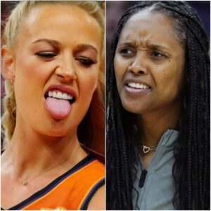 BREAKING: Indiana Fever's Sophie Cunningham shocked everyone by sending a three-word text message "tornado threat" to the Seattle Storm before their next game, leaving coach Noelle Quinn worried and scared...