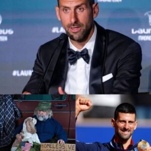 BREAKING: Novak Djokovic Donates Entire $20 Million Bonus to Charities and Homeless Relief — “If I Could Be One of Them, I Would” The tennis legend stuns the world not with a racket, but with his heart, pledging his entire sponsorship payout to help struggling families, children, and veterans...