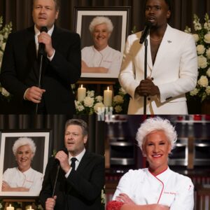 One Song, Two Rising Talents, and a Final Goodbye: Blake Shelton & Jamal Roberts Make a Surprise Appearance at Anne Burrell’s Funeral — And What They Brought Left Everyone in Tears