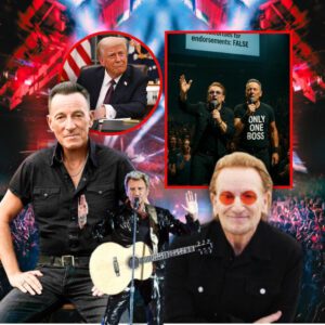 The Shock Performance That Had the World Talking: Bono, Bruce Springsteen, and an Unexpected Message to President