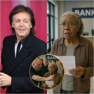 BREAKING: 78-Year-Old Black Woman Humiliated at the Bank, Music Legend Paul McCartney Takes a Stand — His Bold Action Sparks Outrage and Earns Global Praise!