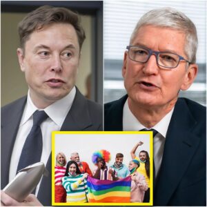 BREAKING NEWS: Prominent LGBT billionaire Tim Cook is said to have offered Elon Musk a $199 million contract — on the condition that he appear in a pro-LGBT ad at every event he attends. In response, Elon Musk sent back a single sentence that left the sports world speechless…