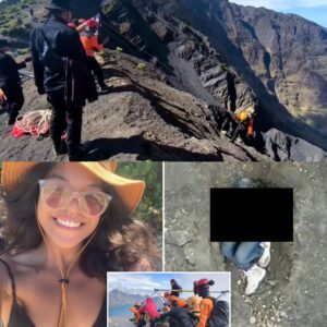 Drone video captures footage of Brazilian hiker before her tragic death