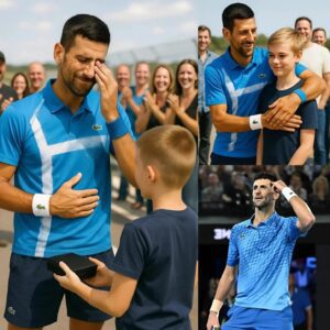 💥EXCLUSIVE: "Novak Djokovic's Emotional Breakdown After Mysterious Note from Young Fan"...