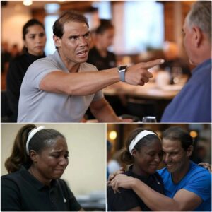 📢 BREAKING: A Black waitress was fired for helping Rafael Nadal, but the next day she received an unbelievable surprise…