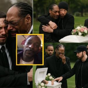 BREAKING: Eminem’s Heartbreaking Gesture at Snoop Dogg’s Grandchild’s Funeral Leaves Everyone Speechless — A Father’s Friend Brings Hope Amid Devastation...