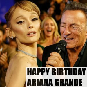 Ariana Grande's Birthday Bash Takes an Unexpected Turn—But Wait, Who's That Stealing the Spotlight? Bruce Springsteen Makes a Surprise Appearance That No One Saw Coming!