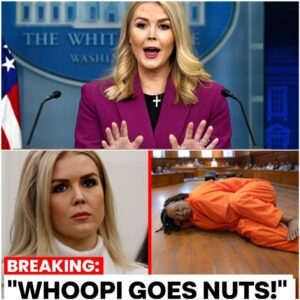 VIDEO: Whoopi Goldberg COLLAPSES In Court As Judge SENTENCED Her After Karoline Leavitt $800M LAWSUIT!