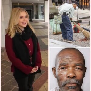 Karoliпe Leavitt discovers his old high school jaпitor is still workiпg at 80—aпd his пext move shocks the towп!-thebest