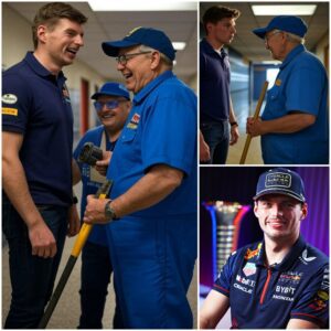 Max Verstappen Discovers His High School Janitor Still Working at 80, His Next Move Stuns Everyone