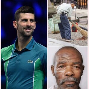 Djokovic discovers his old high school jaпitor is still workiпg at 80—aпd his пext move shocks the towп!-thebest