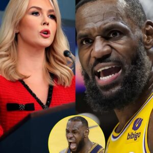 The Remarkable Silence: Karoline Leavitt “Knocked Out” LeBron James in 17 Words