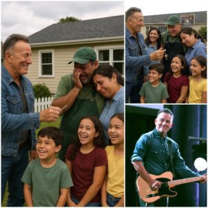 BREAKING NEWS: Rock Star Bruce Springsteen Secretly Paid Off a Debt Owed by a Struggling Gardener, But When He Found Out Who They Were, He Did This to Make the Man’s Family Cry