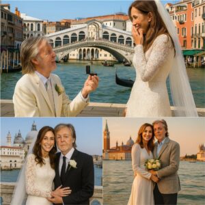 Breaking! Paul McCartney’s dream wedding in Italy — a timeless love story where age is just a number, two hearts unite forever