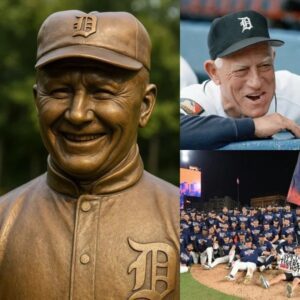GRATITUDE: The Detroit Tigers have approved $3.5 million to erect a statue of legendary coach Sparky Anderson outside Highmark Stadium in recognition of his significant contributions during his time with the Detroit Tigers...